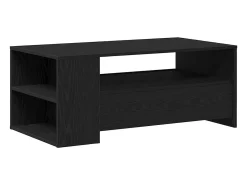 Mesa De Centro| Mesa de centro | Mesa de apoio with Drawer Carvalho 102x55x43.5 cm Preto