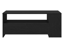 Mesa De Centro| Mesa de centro | Mesa de apoio with Drawer Carvalho 102x55x43.5 cm Preto
