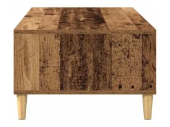 Mesa De Centro| Mesa de centro | Mesa de apoio Madeira antiga 103.5x60x35 cm Castanho