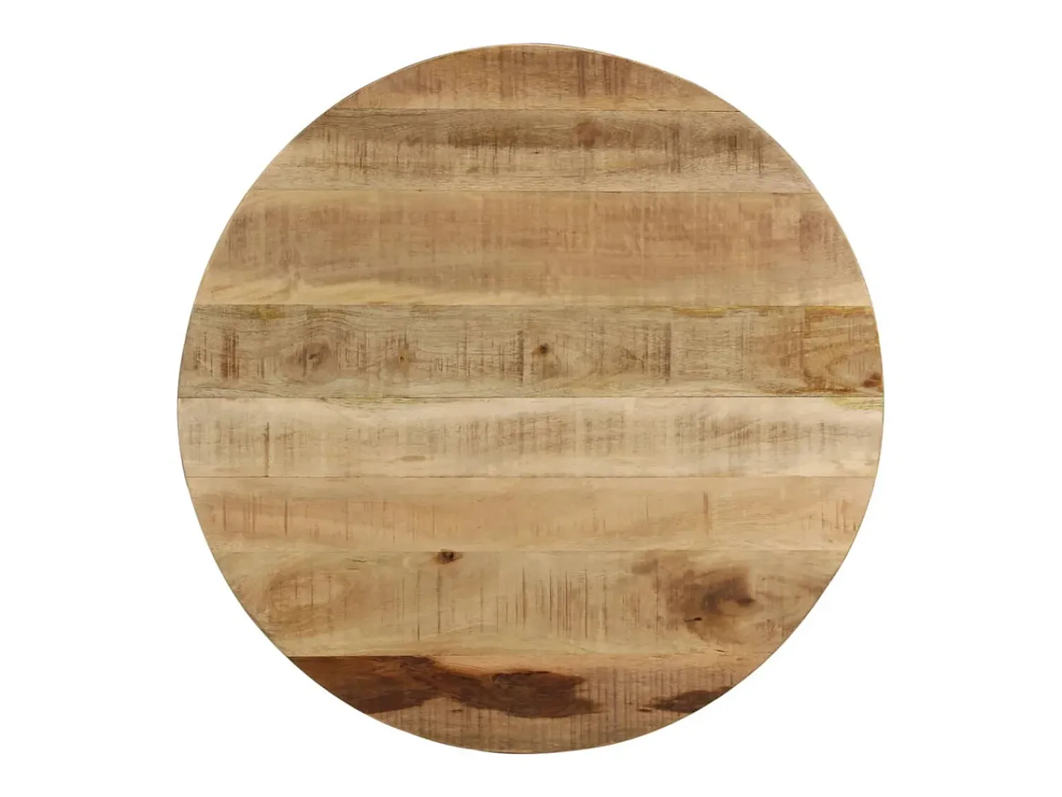 Hot Mesa de centro | Mesa de apoio | Mesa de café madeira de mangueira maciça áspera 65x32 cm Castanho