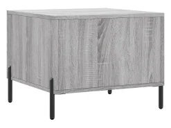 Mesa De Centro* Mesa de centro | Mesa de apoio 50x50x40 cm derivados madeira sonoma cinza Cinzento
