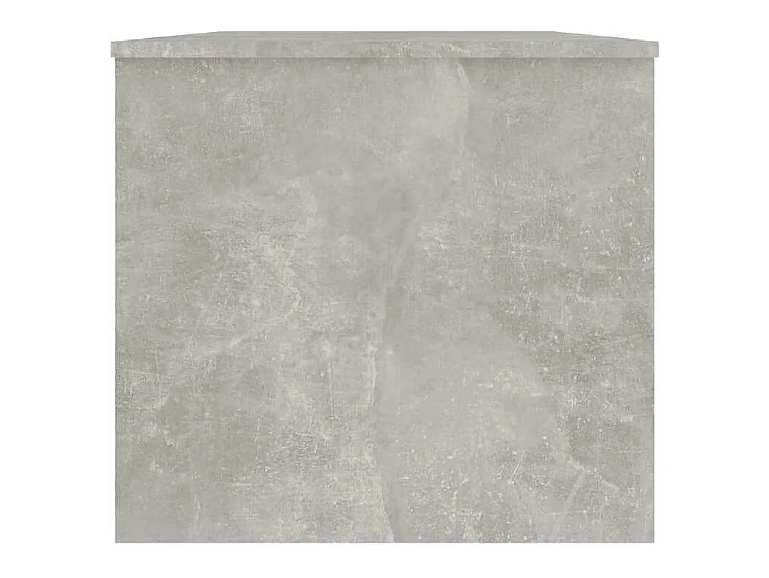 Mesa de centro | Mesa de apoio 102x50.5x46.5cm madeira processada cinza cimento^ Mesa De Centro