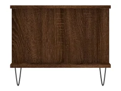 Discount Mesa de centro | Mesa de apoio 90x50x40 cm derivados de madeira carvalho Castanho