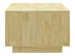 Mesa De Centro* Mesa de centro | Mesa de apoio | Mesa de café 110x50x33.5 cm madeira de pinho maciça Castanho