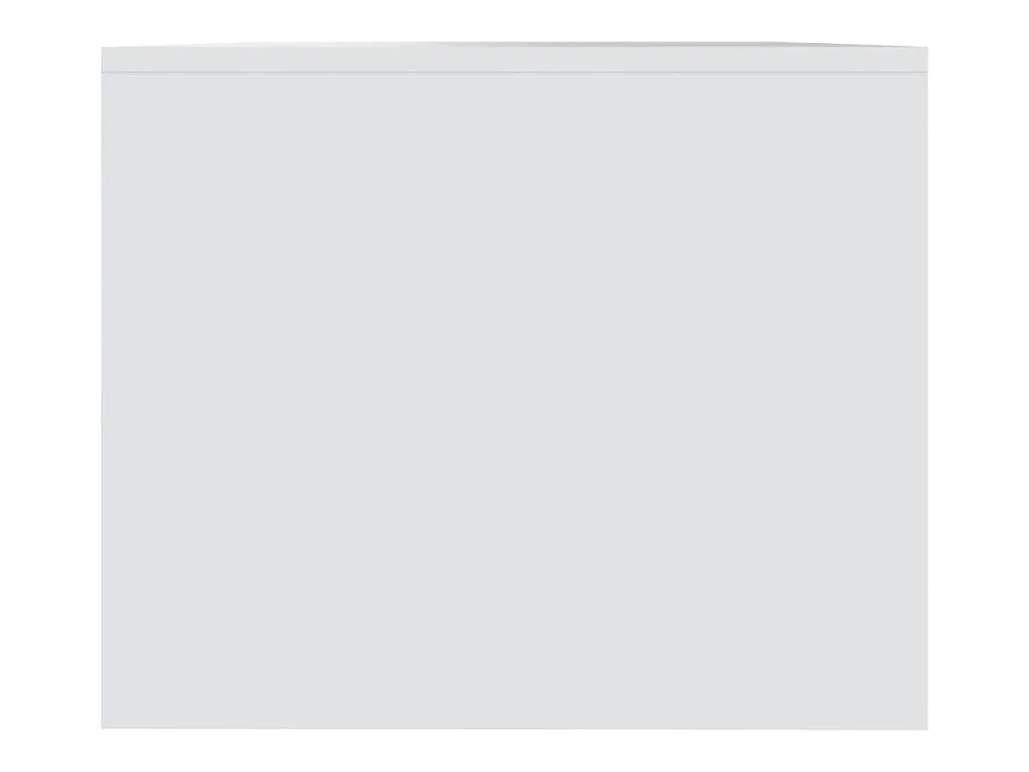 Mesa De Centro* Mesa de centro | Mesa de apoio 90x50x41.5 cm derivados de madeira Branco