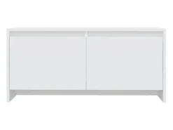 Mesa De Centro* Mesa de centro | Mesa de apoio 90x50x41.5 cm derivados de madeira Branco