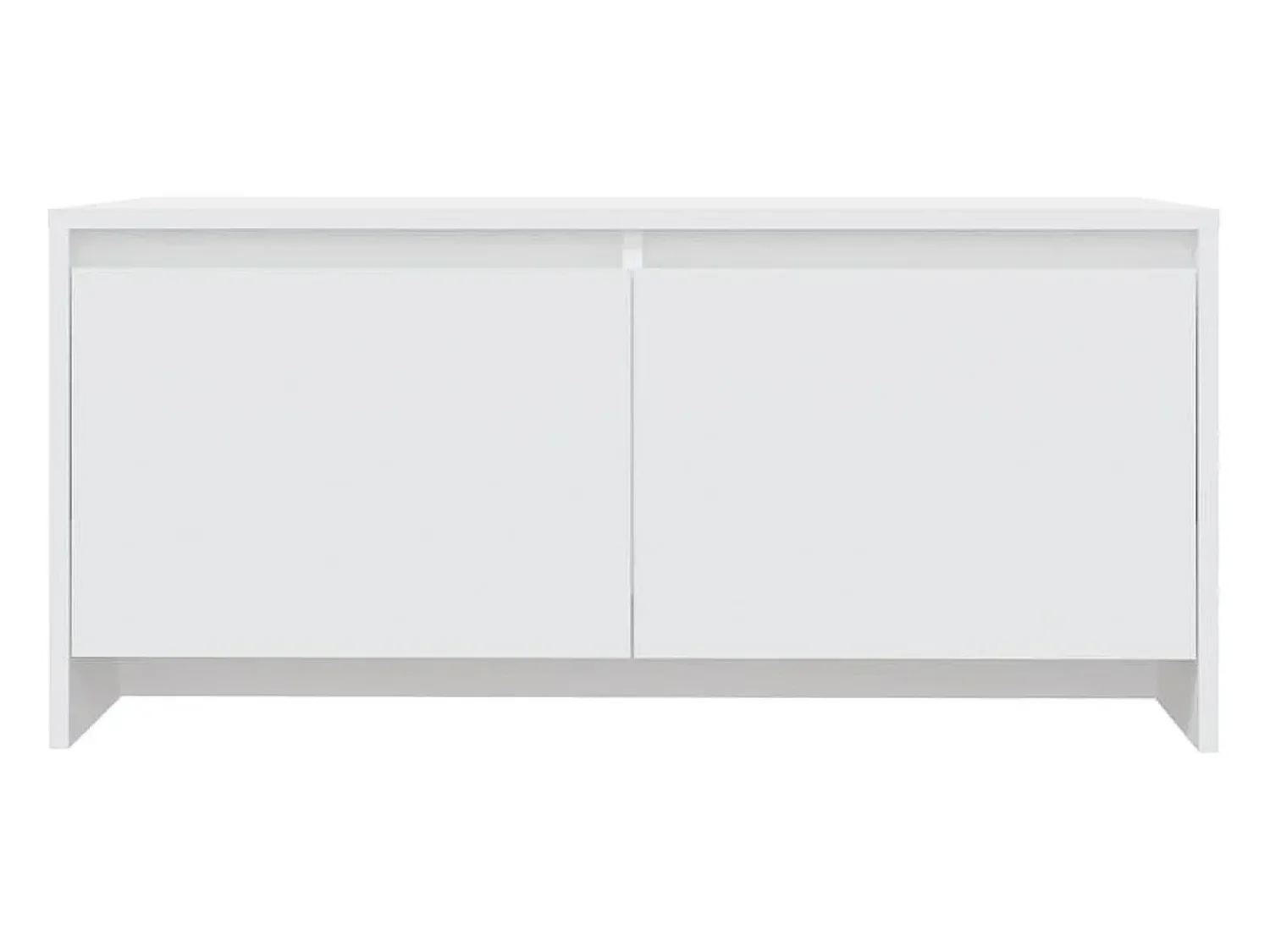 Mesa De Centro* Mesa de centro | Mesa de apoio 90x50x41.5 cm derivados de madeira Branco