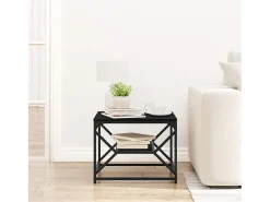 Sale Mesa de centro | Mesa de apoio Carvalho 51x50x40 cm Preto