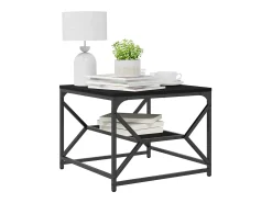 Sale Mesa de centro | Mesa de apoio Carvalho 51x50x40 cm Preto