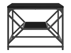 Sale Mesa de centro | Mesa de apoio Carvalho 51x50x40 cm Preto