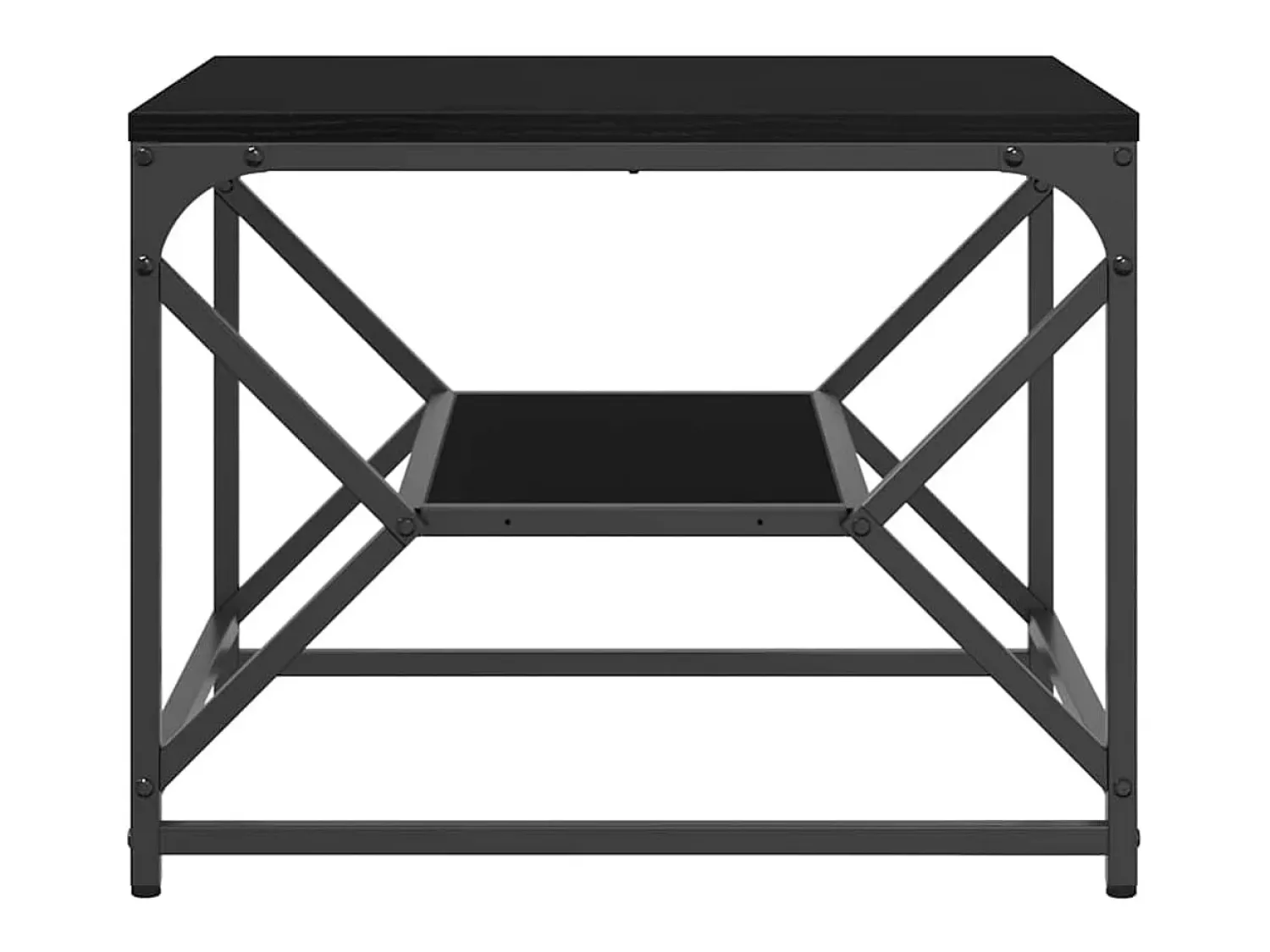 Sale Mesa de centro | Mesa de apoio Carvalho 51x50x40 cm Preto