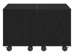 Mesa De Centro* Mesa de centro | Mesa de apoio Carvalho 60x60x38 cm Preto