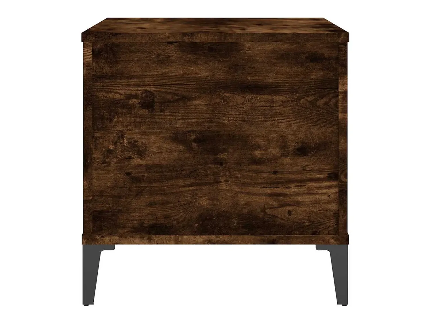 Mesa de centro | Mesa de apoio 60x44.5x45 cm derivados madeira carvalho fumado^ Mesa De Centro