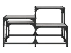 Mesa de centro | Mesa de apoio 68x68x40 cm derivados de madeira sonoma^ Mesa De Centro