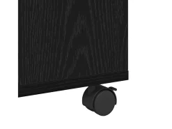 Mesa De Centro* Mesa de centro | Mesa de apoio Carvalho 75x75x38 cm Preto