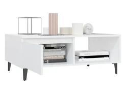 Mesa de centro | Mesa de apoio 90x60x35 cm contraplacado^ Mesa De Centro
