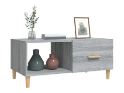 Mesa de centro | Mesa de apoio 89.5x50x40 cm derivados madeira sonoma^ Mesa De Centro