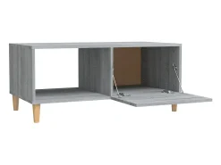 Mesa de centro | Mesa de apoio 89.5x50x40 cm derivados madeira sonoma^ Mesa De Centro