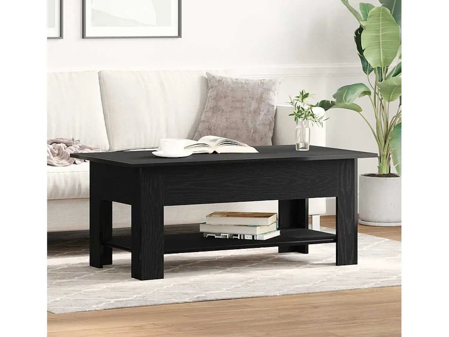 Mesa de centro | Mesa de apoio Carvalho 102x55x42 cm^ Mesa De Centro