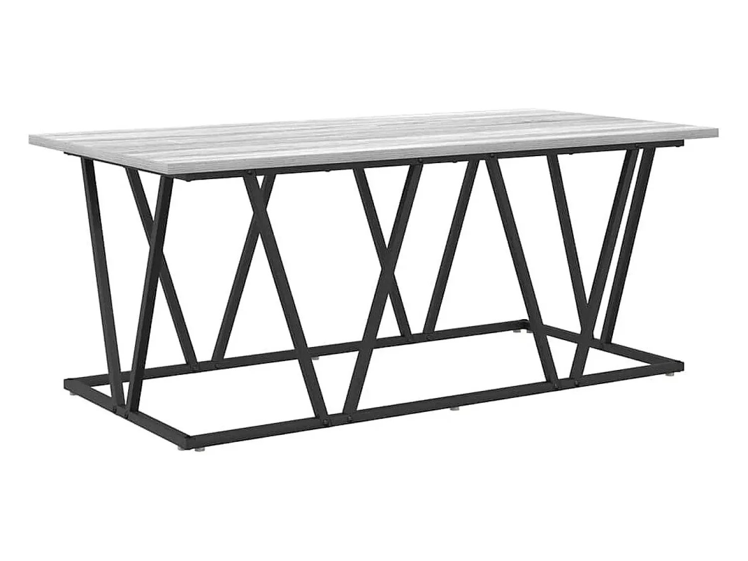 Mesa De Centro| Mesa de centro | Mesa de apoio Sonoma 100x50x40 cm Cinzento