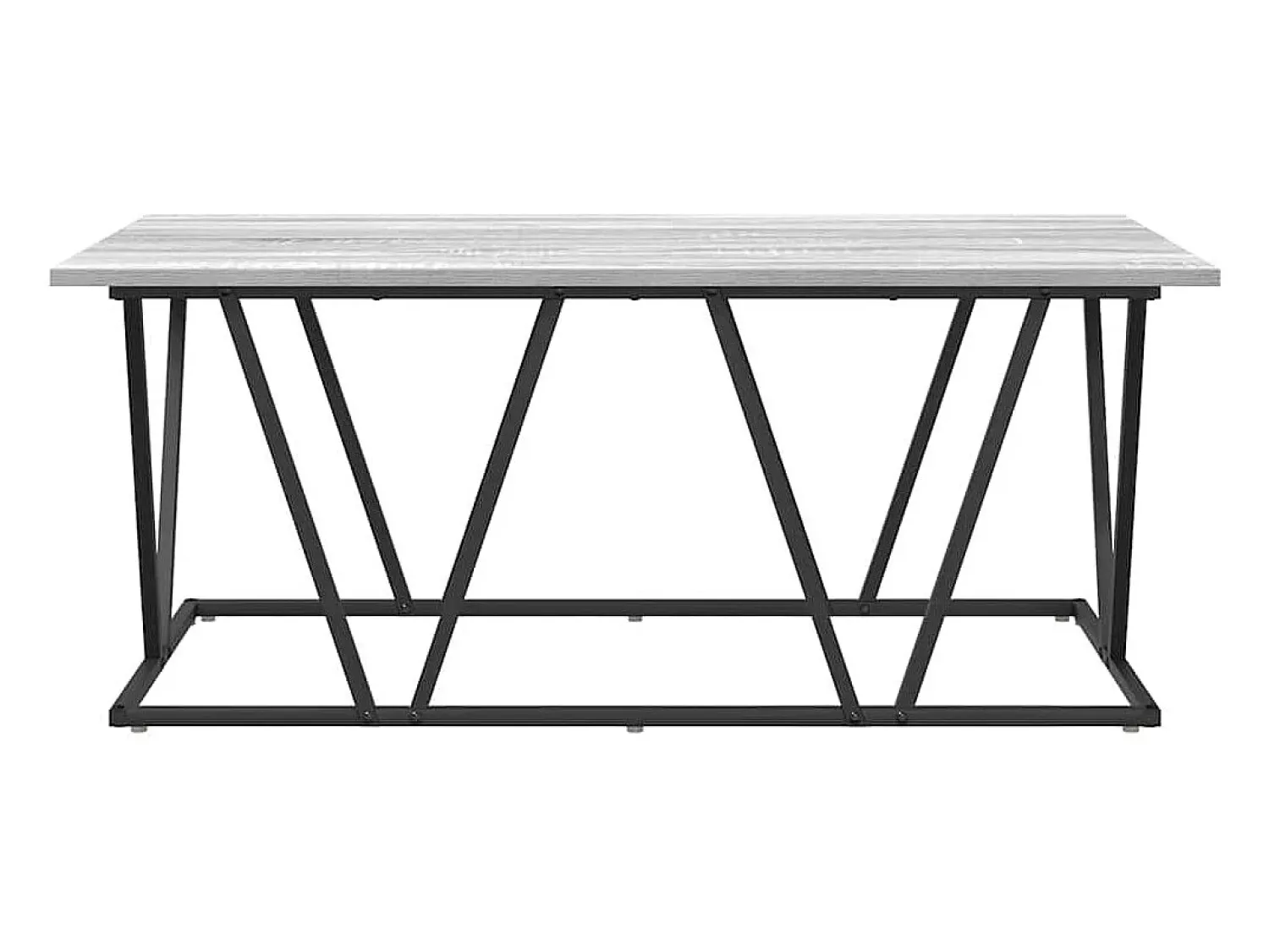 Mesa De Centro| Mesa de centro | Mesa de apoio Sonoma 100x50x40 cm Cinzento