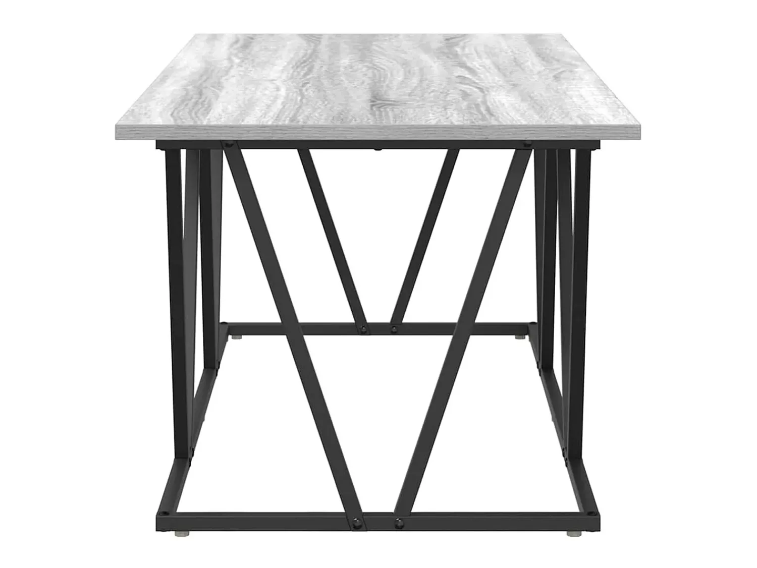 Mesa De Centro| Mesa de centro | Mesa de apoio Sonoma 100x50x40 cm Cinzento