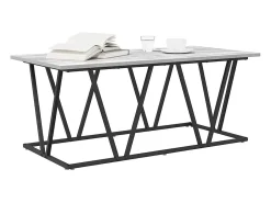 Mesa De Centro| Mesa de centro | Mesa de apoio Sonoma 100x50x40 cm Cinzento