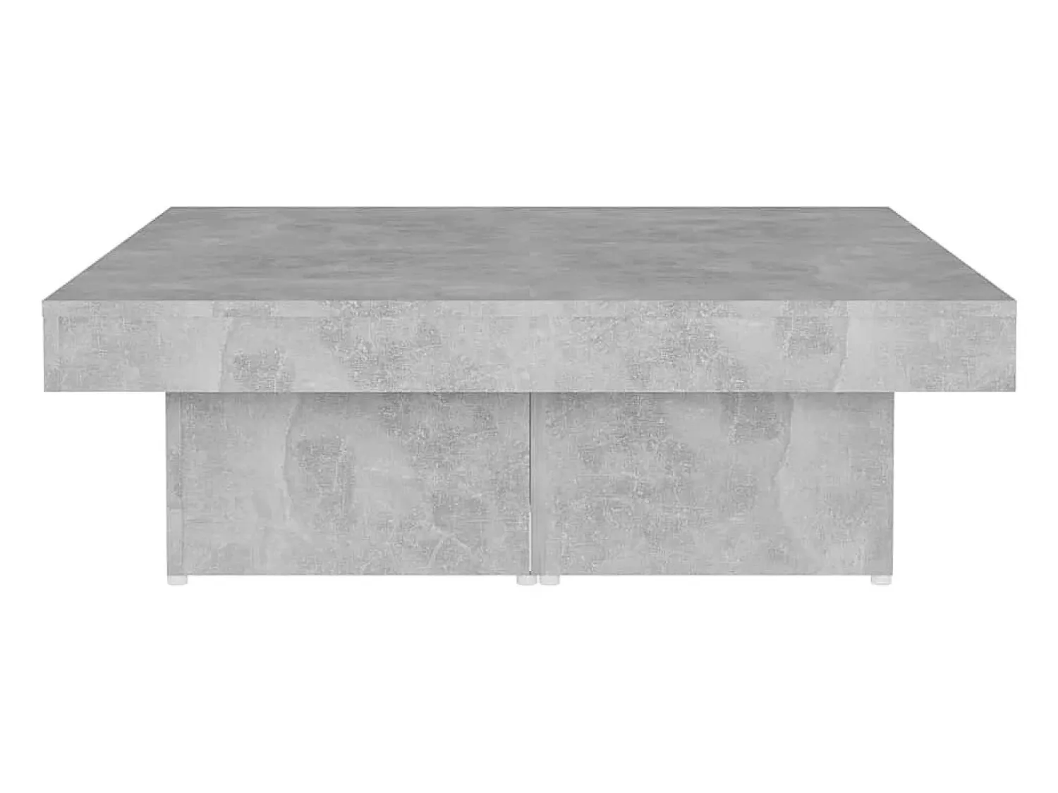 Sale Mesa de centro | Mesa de apoio 90x90x28cm derivados de madeira cimento Cinzento