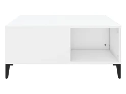 Mesa de centro | Mesa de apoio 80x80x36.5 cm derivados de madeira^ Mesa De Centro