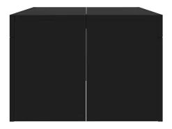 Discount Mesa de centro | Mesa de apoio 102x50x36 cm madeira processada Preto