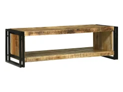 Mesa De Centro* Mesa de centro | Mesa de apoio | Mesa de café 120x50x38 cm Castanho