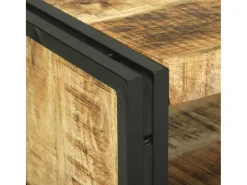 Mesa De Centro* Mesa de centro | Mesa de apoio | Mesa de café 120x50x38 cm Castanho