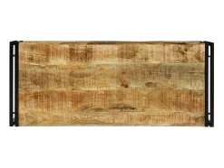 Mesa De Centro* Mesa de centro | Mesa de apoio | Mesa de café 120x50x38 cm Castanho