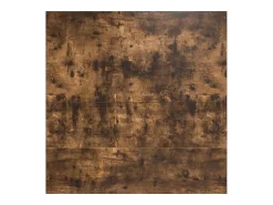 Mesa De Centro* Mesa de centro | Mesa de apoio com gavetas 70.5x70x40 cm carvalho fumado Castanho
