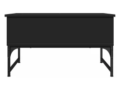 Mesa de centro | Mesa de apoio 70x50x40 cm derivados de madeira/metal^ Mesa De Centro