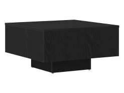 Mesa De Centro* Mesa de centro | Mesa de apoio Carvalho 60x60x31.5 cm Preto