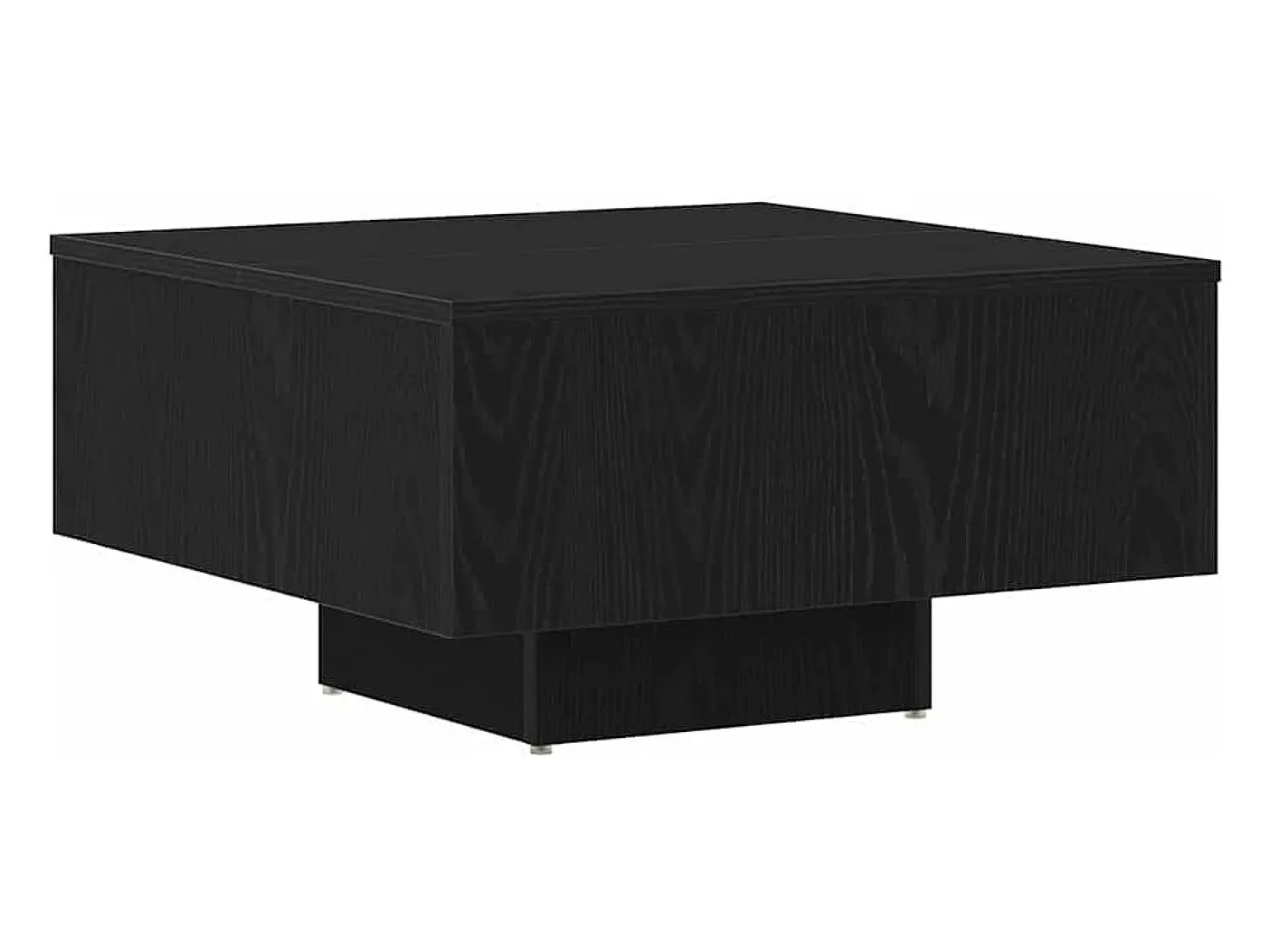 Mesa De Centro* Mesa de centro | Mesa de apoio Carvalho 60x60x31.5 cm Preto
