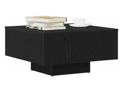 Mesa De Centro* Mesa de centro | Mesa de apoio Carvalho 60x60x31.5 cm Preto