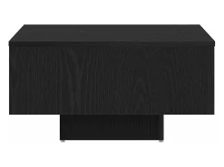 Mesa De Centro* Mesa de centro | Mesa de apoio Carvalho 60x60x31.5 cm Preto