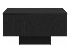 Mesa De Centro* Mesa de centro | Mesa de apoio Carvalho 60x60x31.5 cm Preto