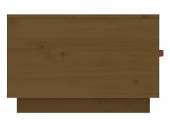 Mesa de centro | Mesa de apoio 60x53x35 cm pinho maciço mel^ Mesa De Centro