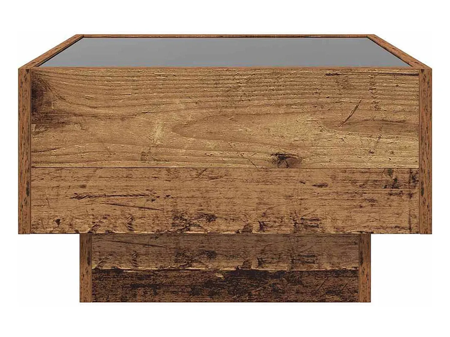 Mesa de centro | Mesa de apoio Madeira antiga 50x50x30 cm^ Mesa De Centro