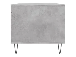 Mesa De Centro* Mesa de centro | Mesa de apoio 90x49x45 derivados de madeira cimento Cinzento