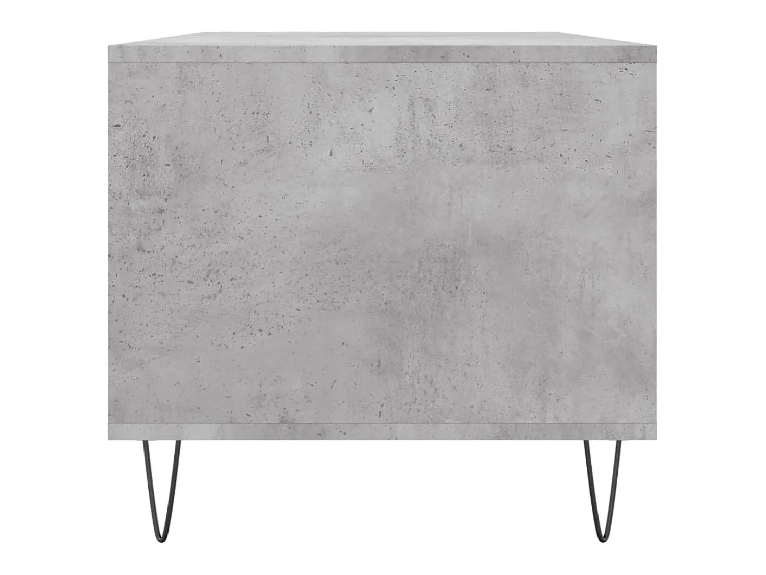 Mesa De Centro* Mesa de centro | Mesa de apoio 90x49x45 derivados de madeira cimento Cinzento