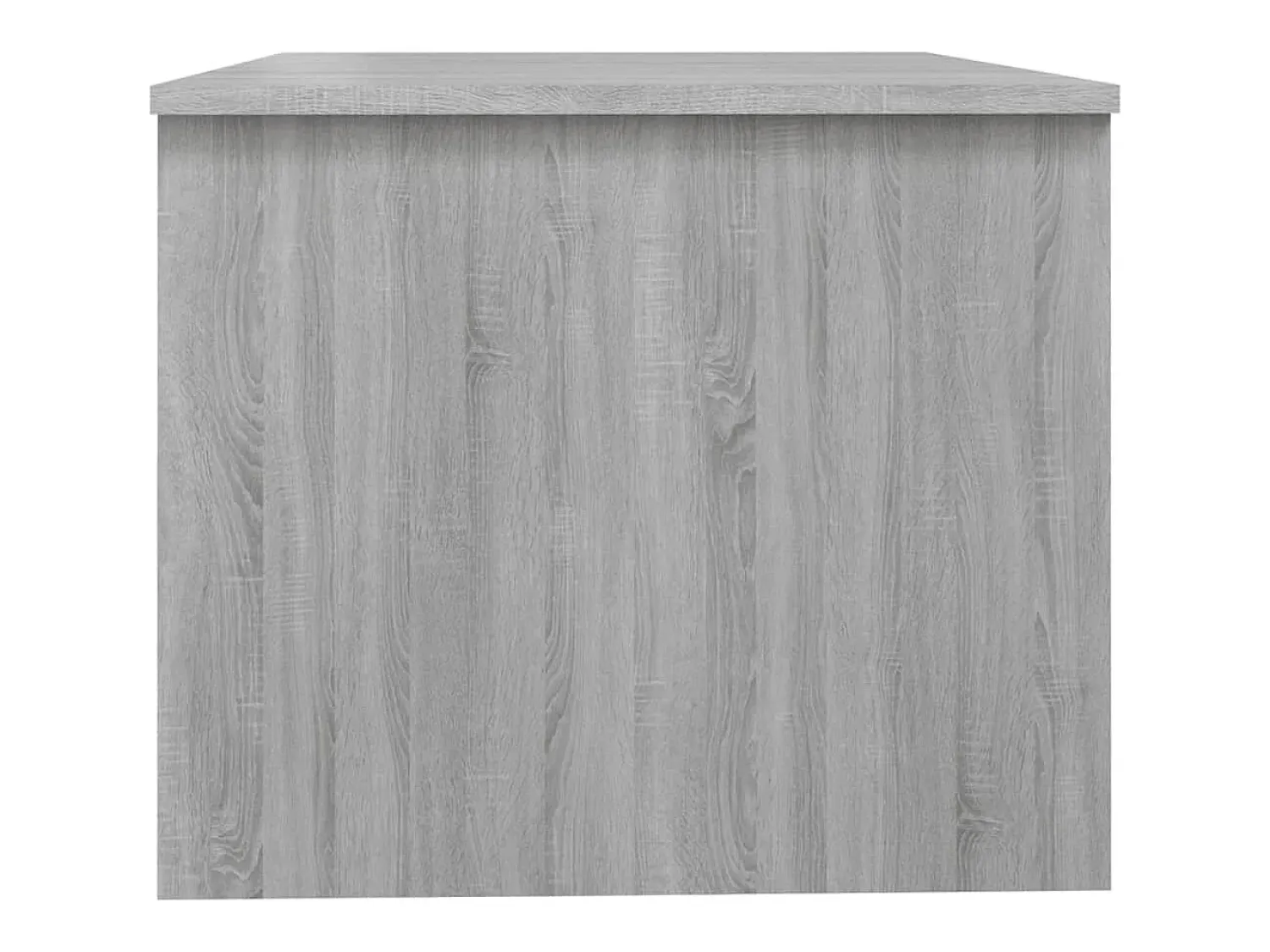 Mesa De Centro* Mesa de centro | Mesa de apoio80x50x42.5cm derivados de madeira sonoma Cinzento