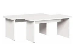 Mesa De Centro* Mesa de centro | Mesa de apoio 100x69x35.5 cm Branco