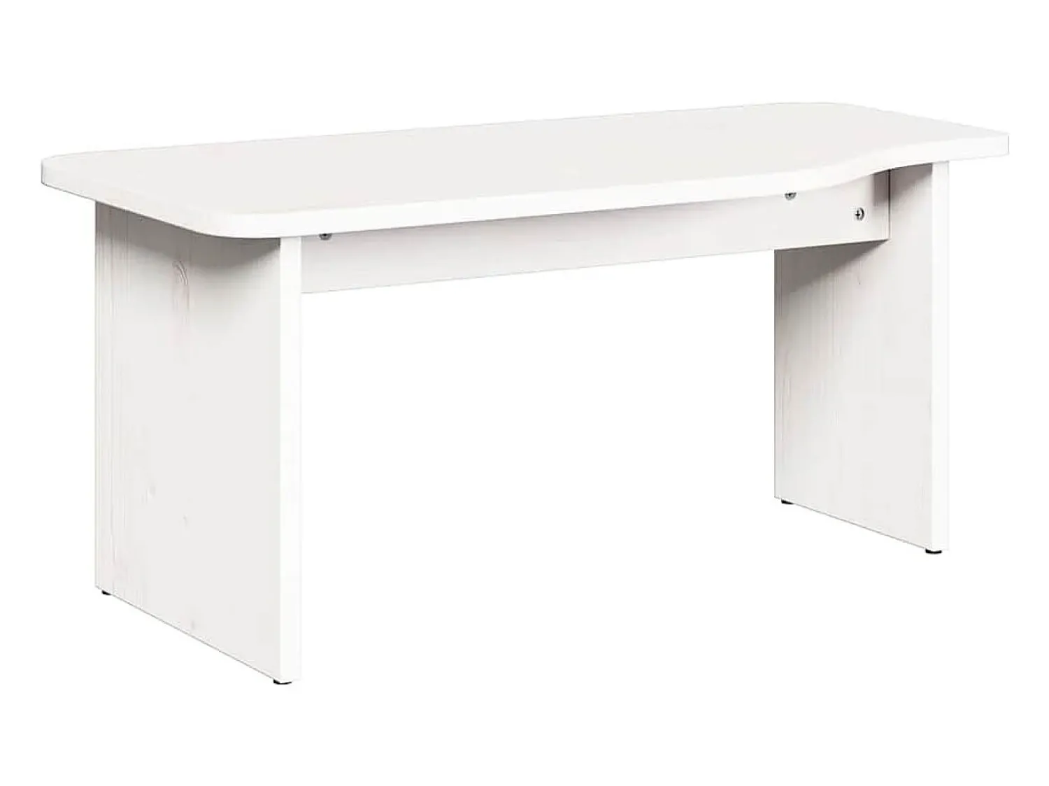 Mesa De Centro* Mesa de centro | Mesa de apoio 100x69x35.5 cm Branco