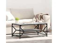 Mesa De Centro| Mesa de centro | Mesa de apoio | Mesa de café Sonoma 90x50x40 cm Cinzento