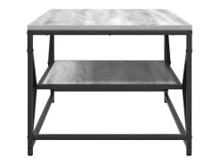 Mesa De Centro| Mesa de centro | Mesa de apoio | Mesa de café Sonoma 90x50x40 cm Cinzento