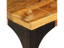 Mesa de centro | Mesa de apoio | Mesa de café 100x60x35cm madeira recuperada maciça^ Mesa De Centro